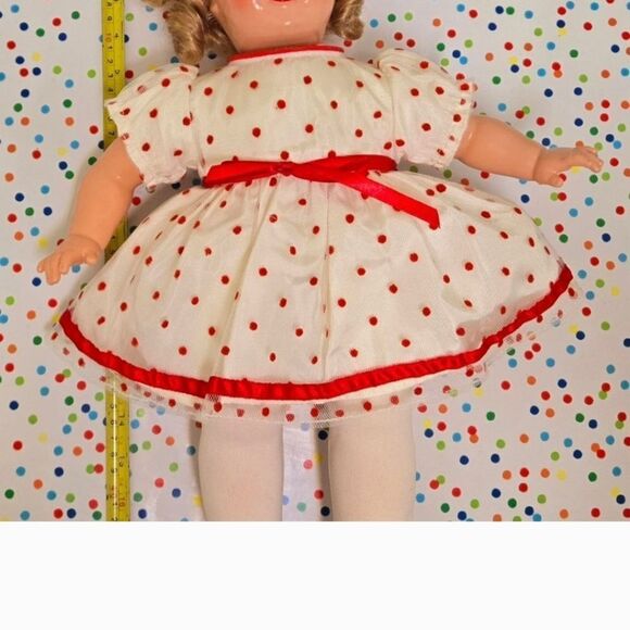 🎄🛍❤️VINTAGE SHINING STAR HORSMAN SHIRLEY TEMPLE DOLL 18 INCHES W/ CERTIFICATE - Picture 10 of 10